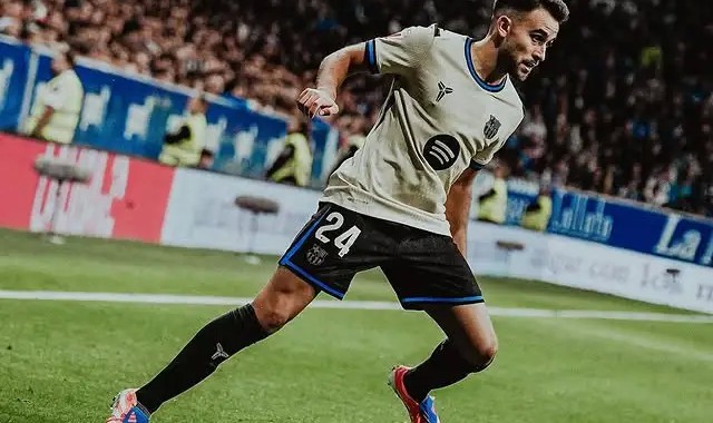 本场最佳！埃里克-加西亚ins：精彩的逆转，展现了巴萨精神